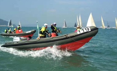 帆船比賽攝像船視頻實時無線傳輸?shù)桨哆厡?dǎo)播臺